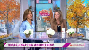 Hoda Kotb and Jenna Bush Hager made their big announcement this morning