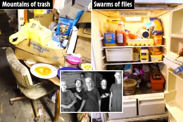 Horror photos from home of ‘most famous inbred family’ show swarms of flies