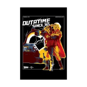 Outatime since '85 Back to the Future poster