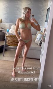 Lindsay Arnold in Bathing Suit Says "Love This Suit" — Celebwell
