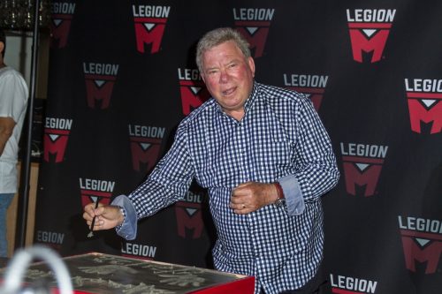 William Shatner at the Theatre Box in San Diego during Comic Con in July 2022