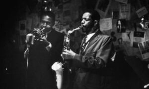 Cacophany without hierarchy … Coleman And Cherry in November 1959 at the Five Spot Cafe, New York City.