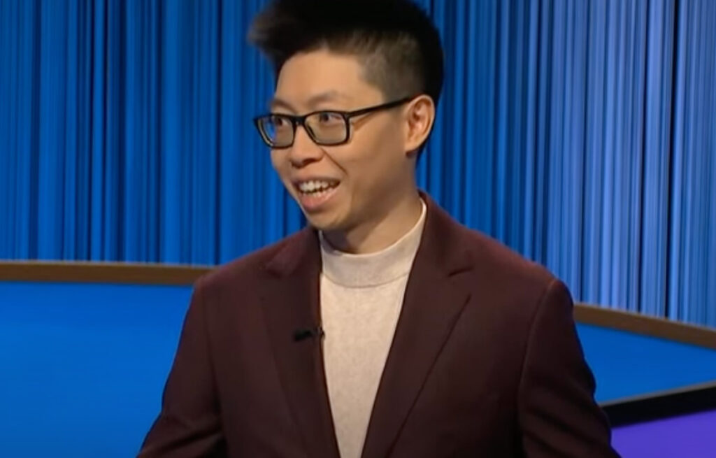 The Jeopardy! finalist said he fantasizes about Ken Jennings for motivation