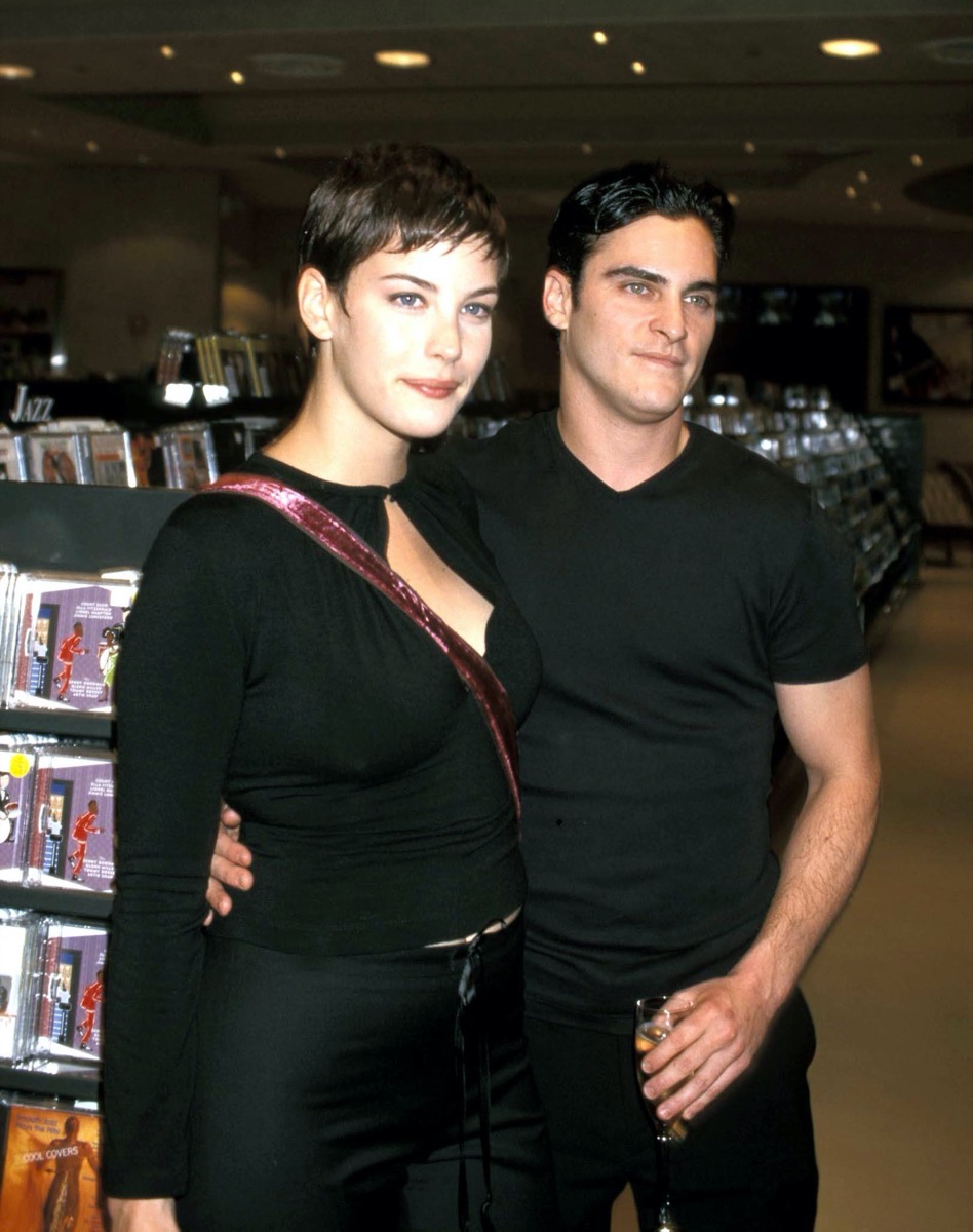 Liv Tyler and Joaquin Phoenix in 1998