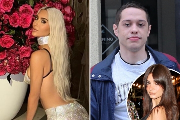 Fans think Kim 'sent flowers to herself' to make ex Pete Davidson 'jealous'