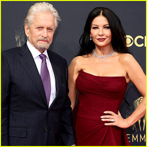 Catherine Zeta-Jones Gushes About Husband Michael Douglas, Says She 'Lucked Out Big Time'