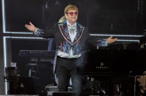 See the celebs who attended Elton John's Dodger Stadium show