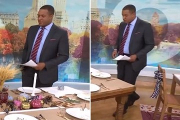Today host Craig Melvin dragged back to segment in awkward live moment