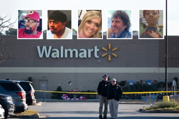 Walmart shooting victims pictured with teen among six 'killed by manager'