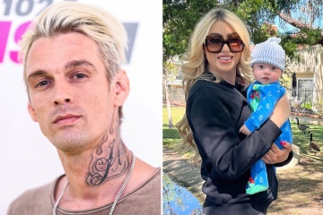Aaron Carter's fiancée Melanie makes tribute to late singer at Thanksgiving