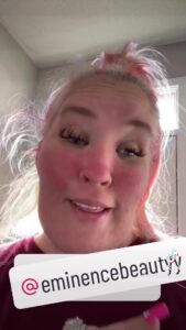 Mama June Shannon sparked concern after she had a 'red face' and messy hair in a new video