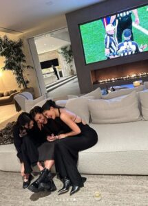 Kris Jenner posted about 'happiness' alongside a picture of her youngest daughters
