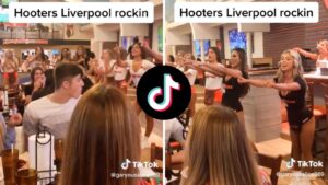 Hooters waitresses go viral on TikTok for ‘cringe’ song performance
