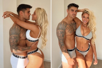 Love Island's Lucie and Luke M strip off for sexy pic ahead of their wedding