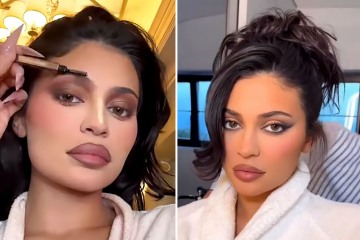 Kylie Jenner shows off curves in just a robe in a new steamy video
