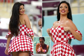World Cup's 'hottest fan' cheering on Croatia despite ‘modesty’ threat by Qatar