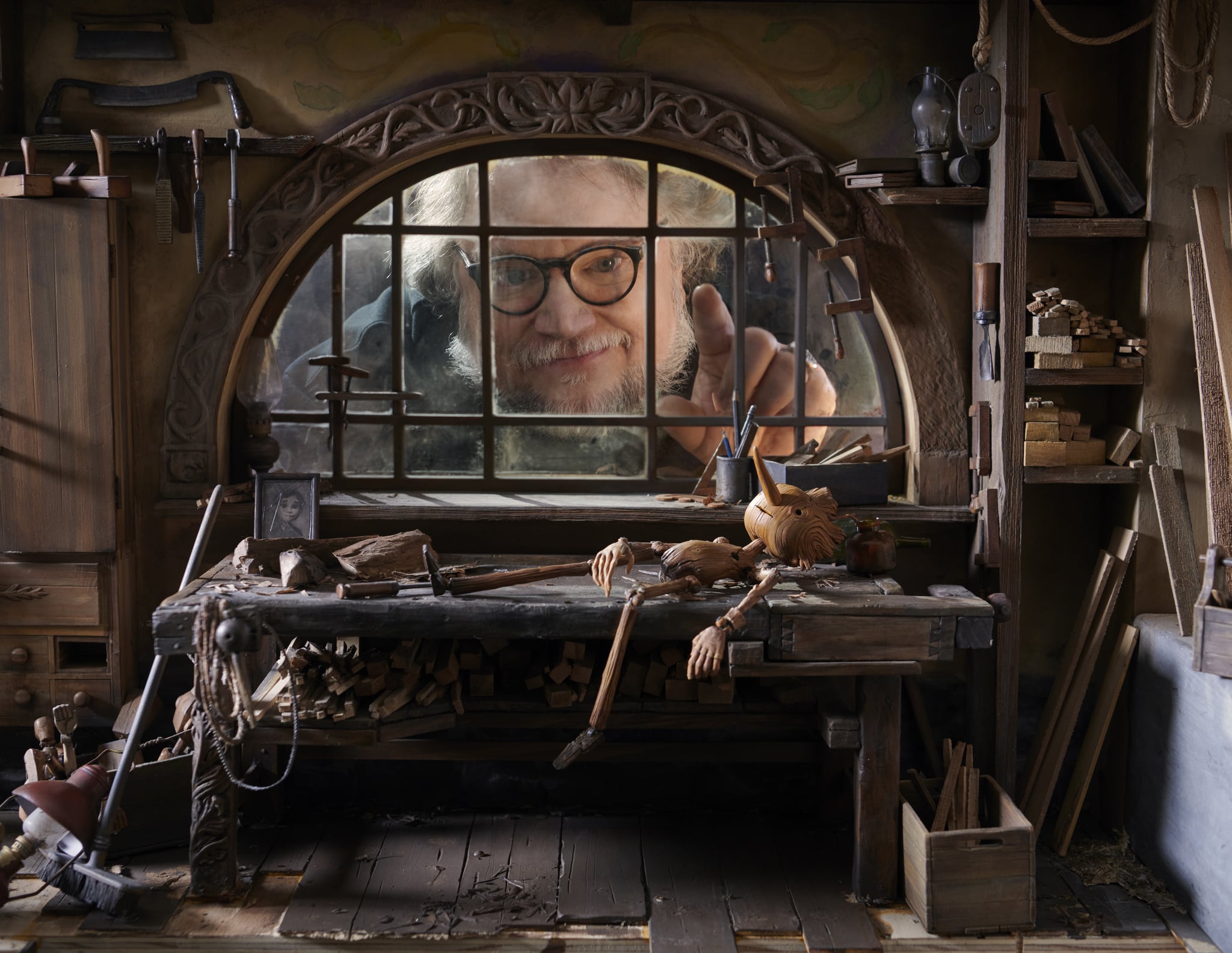 Guillermo del Toro's Pinocchio movie for Netflix.