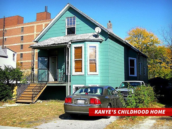 kanye's childhood home