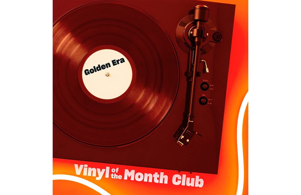 Promotional image for Amazon's Vinyl of the Month Club