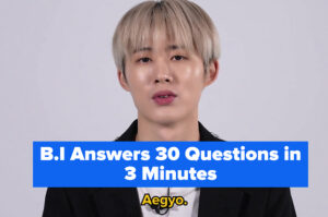 B.I Answered 30 Questions In 3 Minutes, And Revealed Some Juicy Tidbits About Himself