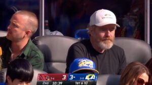REACTIONS: Bryan Cranston And Aaron Paul At The Rams Game