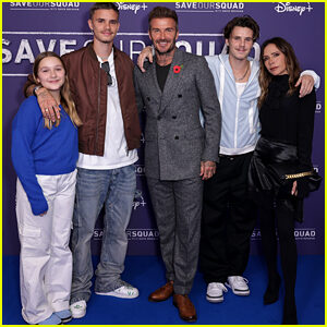 David & Victoria Beckham Bring the Family to 'Save Our Squad' Screening