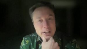 Elon Musk Appears In Strange Video Shrouded In Darkness