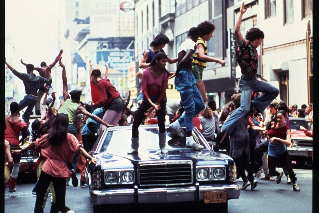 Cara dancing in 1980's hit "Fame."
