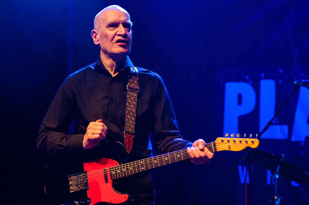 Wilko Johnson performs during Planet Rock's Rocktober event at O2 Shepherd's Bush Empire on October 18, 2022 in London, England.