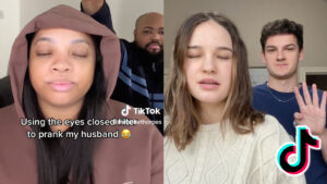 How to use TikTok’s closed eye filter