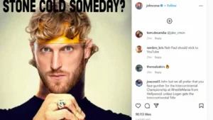John Cena left a cryptic response for Logan Paul in the form of a meme.