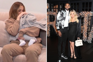Khloe Kardashian shares rare photo of son as fans think she's back with Tristan
