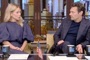 Kelly Ripa warns co-host Ryan Seacrest not to ‘project his insecurity on her’