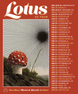Lotus Detail Massive U.S. Tour in Support of 'Bloom & Recede'