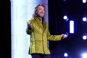 LAS VEGAS, NEVADA - NOVEMBER 17: Marco Antonio Solís performs onstage during The 23rd Annual Latin Grammy Awards at Michelob ULTRA Arena on November 17, 2022 in Las Vegas, Nevada. (Photo by Rodrigo Varela/Getty Images for The Latin Recording Academy)
