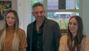 Farrah Brittany, Mauricio Umansky, and Alexia Umansky in Netflix's Buying Beverly Hills.