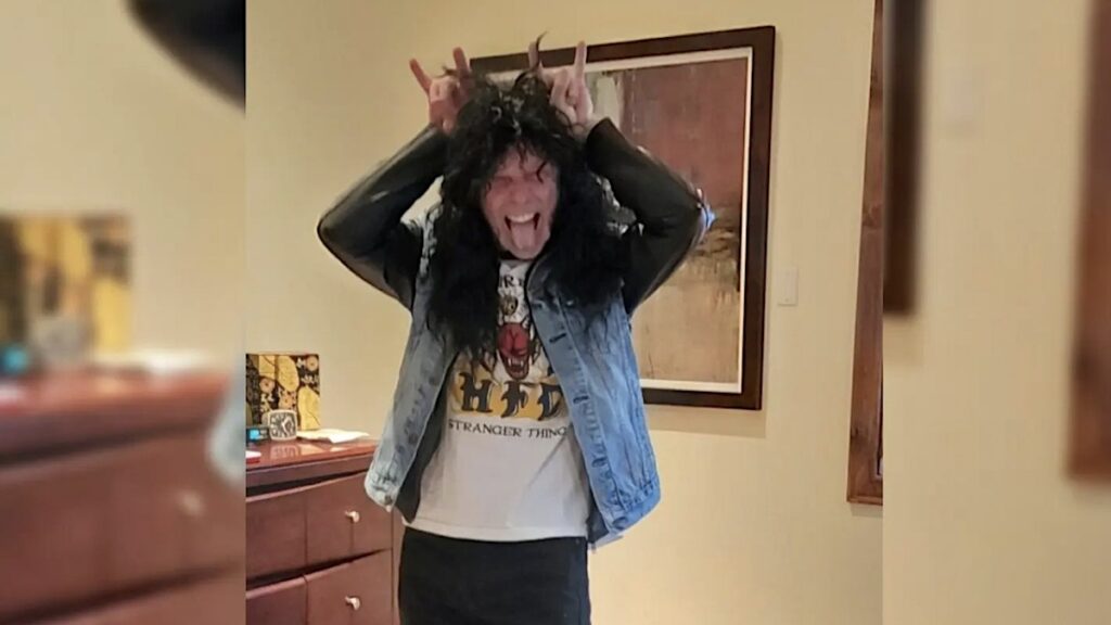 Metallica's James Hetfield Dressed Up as Eddie Munson for Halloween