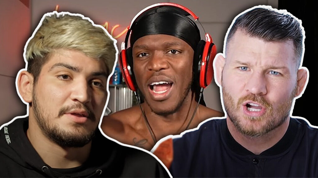 Michael Bisping and Dillon Danis trade barbs on Twitter over KSI’s boxing skills