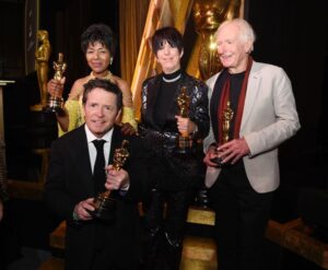 Palcy, Fox, Warren and Weir all received honorary Oscars — to standing ovations.