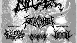 Morbid Angel tour poster