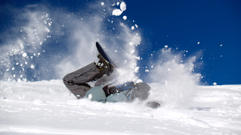 snowboarding wipeout triggers iPhone crash detection