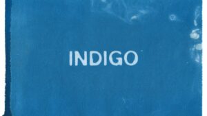 RM's artwork for "Indigo"