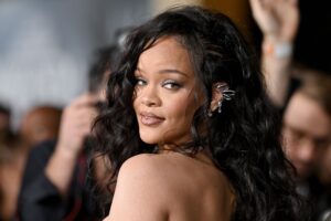 HOLLYWOOD, CALIFORNIA - OCTOBER 26: Rihanna attends Marvel Studios'