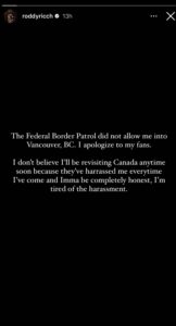 roddy ricch border patrol instagram