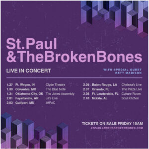 St. Paul & The Broken Bones Detail U.S. Early Winter Headlining Tour