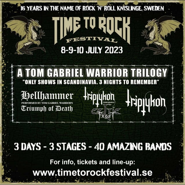 TOM GABRIEL FISCHER Says Upcoming 'Trilogy' Performances Of HELLHAMMER And CELTIC FROST Music Will Be 'An Artistic Gift'