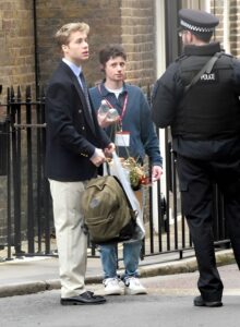 Ed McVey, 21, looks the spitting image of Prince William