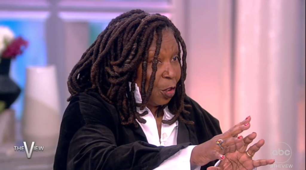 Whoopi Goldberg impatiently cut off Sara Haines and Sunny Hostin's heated debate on The View after it delayed the live show