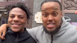 YouTubers IShowSpeed (left) and Chunkz spent £100k in Harrods