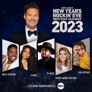 What to know about 'Dick Clark’s New Year’s Rockin’ Eve with Ryan Seacrest 2023'